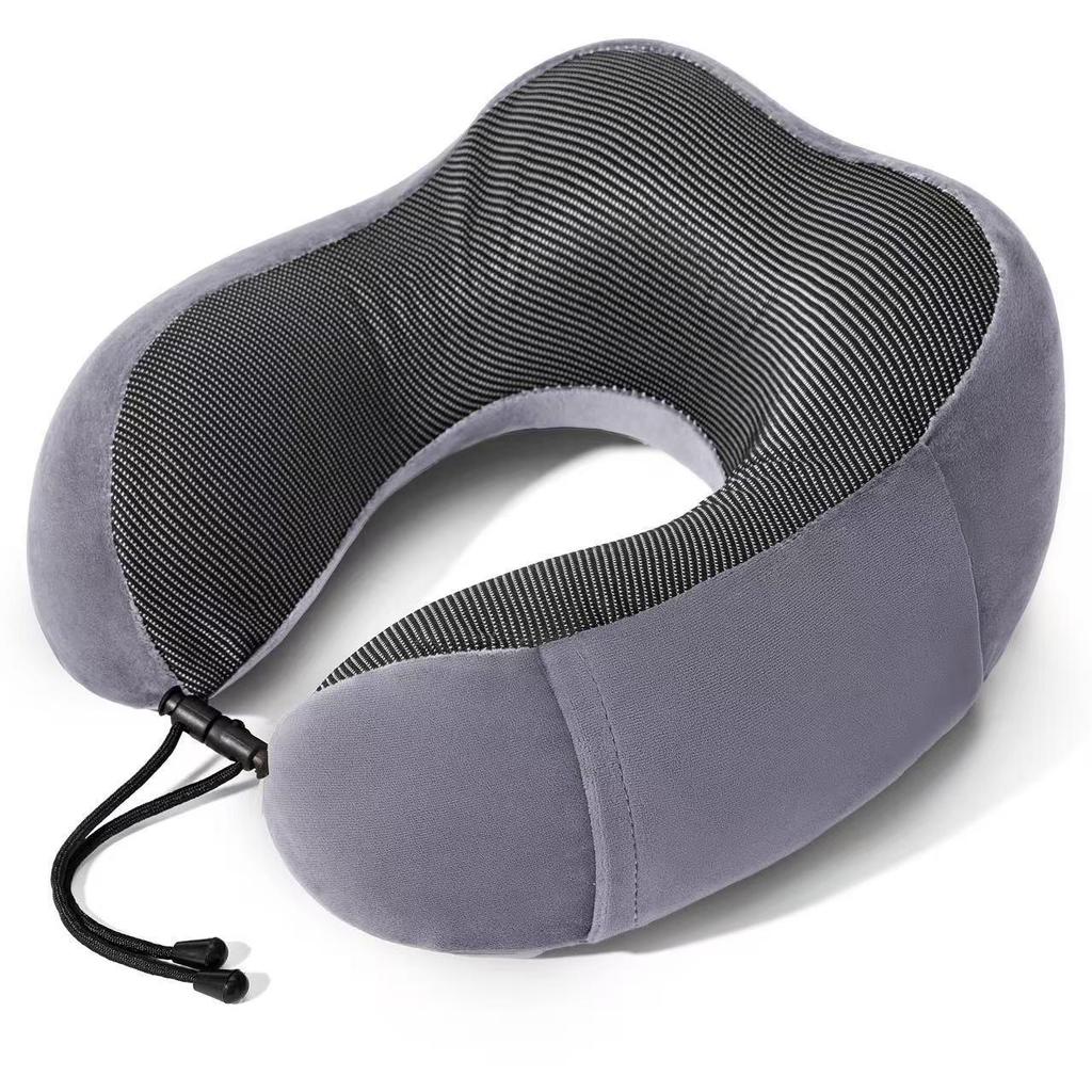 U-shaped Pillow Gift Set: Includes Eye Mask, Earplugs, Storage Bag. Customizable with Logo for Corporate Gifts.