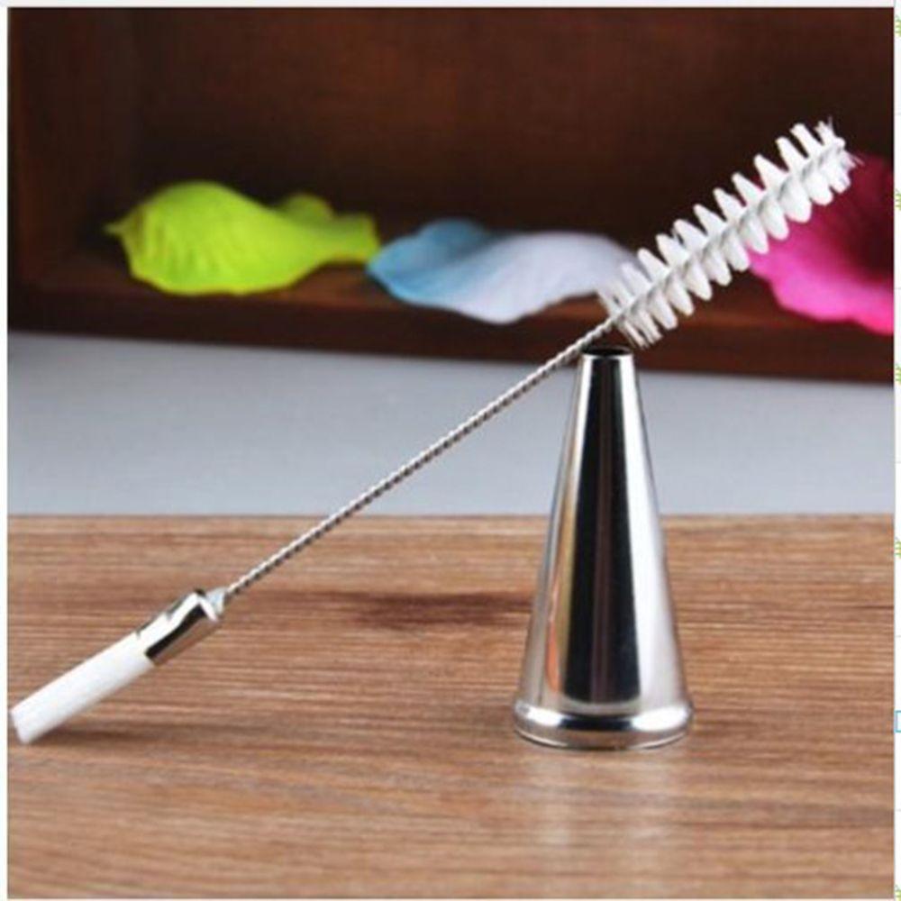 DIY Cream Piping Pastry Cleaning Brush Stainless Steel Cake Decorating Tip Icing Nozzles