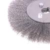 100/125/150Mm Steel Wire Brush 0.15Mm Wire Wheel Brush Round For Bench Grinder Deburring Tool Cleaning Rust Polishing Adaptor
