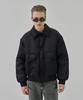 Demaden Collared Two-Way Ma1 Jacket Black
