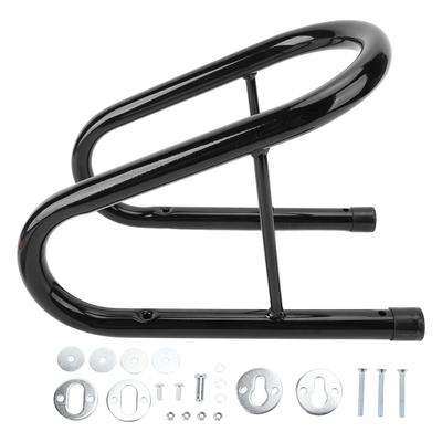 5.5 Inch Motorcycle Wheel Chock Kit with Installation Hardware Easy To Remove for Trailer Truck Bed