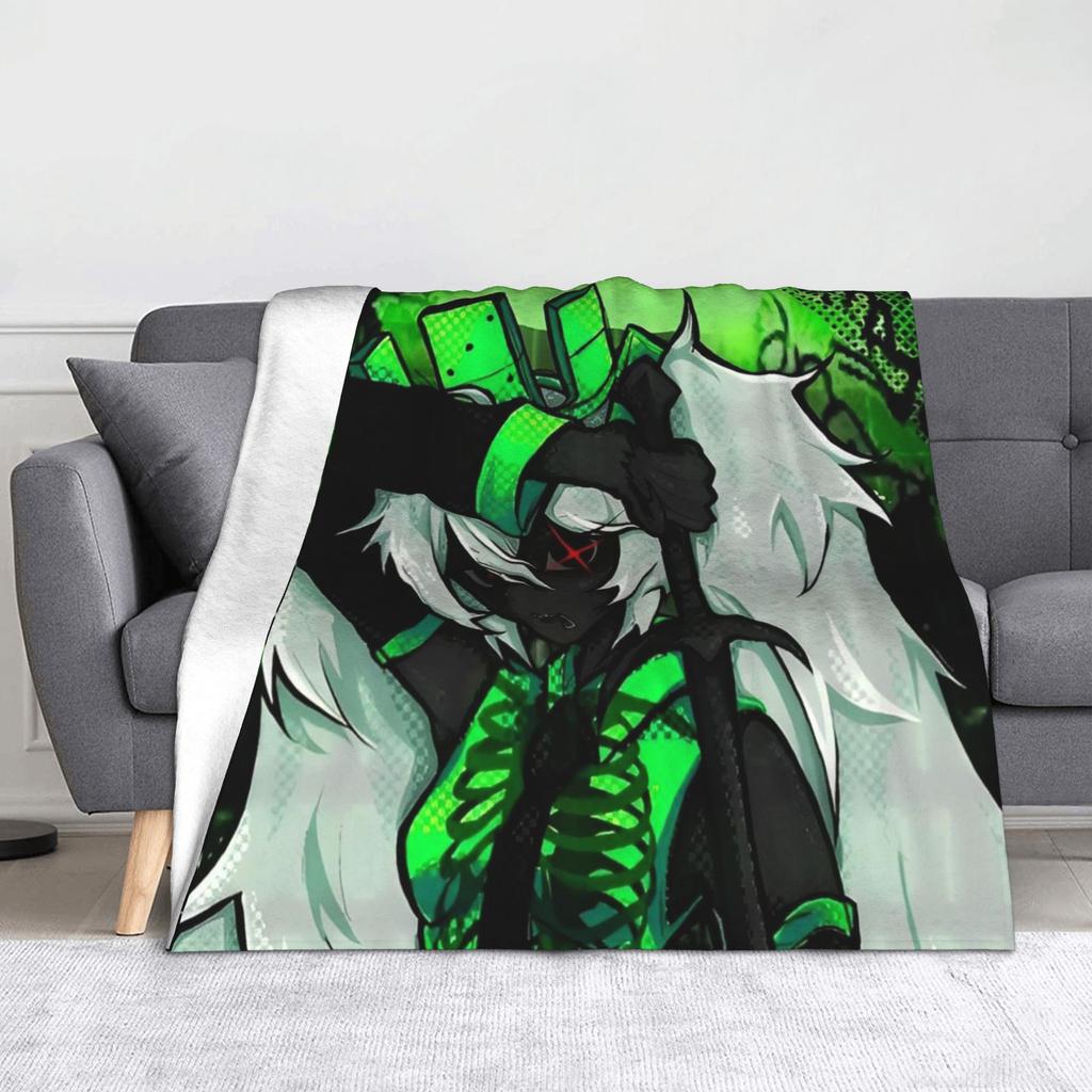 Azuretime Anime Fleece Blankets Azure Two Time Forsaken Awesome Throw Blanket for Home Hotel Sofa 125*100cm Quilt