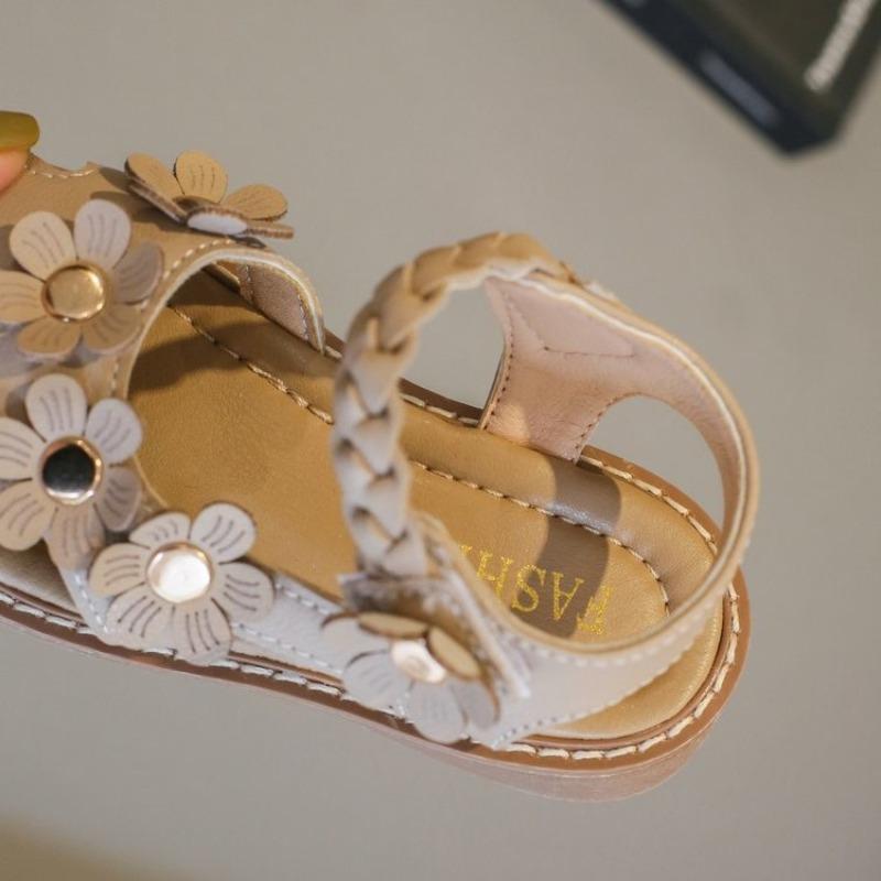 Soft Sole Sandals for Girls - Summer Toddler Princess Pre-Walking Shoes