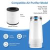 H13 True HEPA erstatningsfilter kompatibel med Tenergy Renair Cool-Living CL-6070A Beaba Tredy TD-1300 HEPA luftfilter