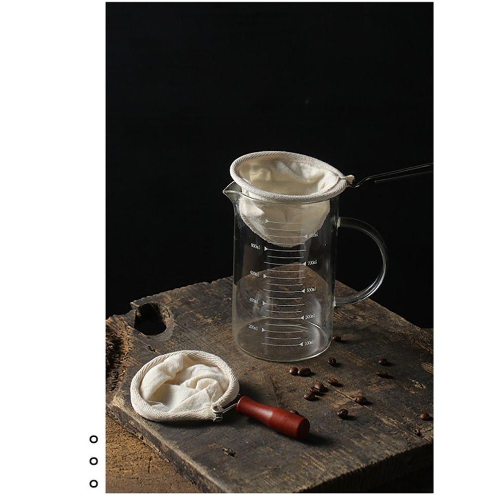 Tesil i thailandsk stil Slitesterk Tepose Gjenbrukbar Tefilterklut Kaffe