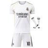 Set Maglia da Calcio Real Madrid Mbappe Bianco Edizione per i Tifosi Kit