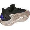 New Adidas A.E. 1 Anti-Slip Wear-Resistant Low-Top Children's Basketball Shoes Gold Black Teenagers JQ6132