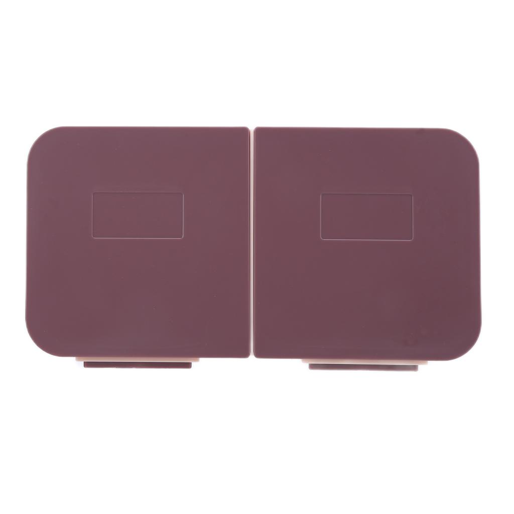 Makeup Box Wall Mounted Cover Removable Washable Cotton Pad for Bathroom