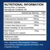 Glucosamine And Chondroitin Supplement, With Vitamin C, Turmeric, Black Pepper