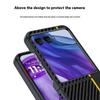 For Motorola Razr 60 Ultra 5G Case Carbon Fiber Texture Ultra Slim Hard PC Phone Cover