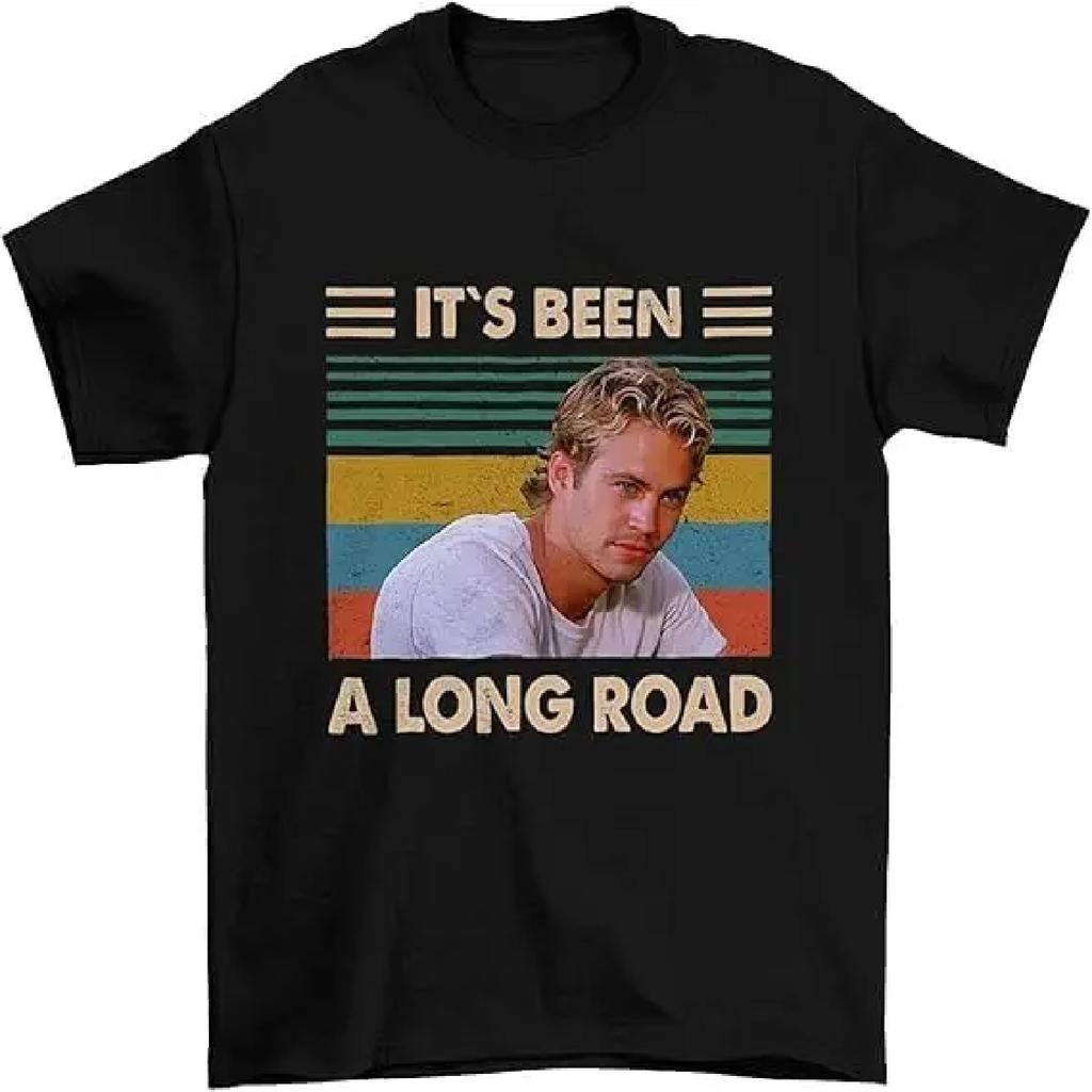 Fast Furious It's Been A Long Road Vintage T-Shirt, Classic Movie Shirt, Funny T-Shirt Multi