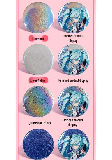 DIY Badge Making Machine - Perfect for Anime Merchandise, Handmade Pins, Children's Birthday Gifts, and Comic Exhibitions
