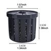 20Pcs Net Pots for Hydroponics Outdoor Planting Grow Basket Porous