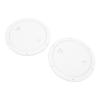 2PCS 8 Inch Deck Plate Round with Detachable Cover Antislip Excellent Rubber Sling Inspection   Cover for Marine Yachts Boat