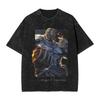 Lonely Viltrumite Invincibles Washed T Shirt Man  Y2k Basic Cotton T Shirts Summer Crew Neck Leisure Tees Print Big Size Clothes