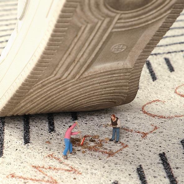 Entrance Door Mat Modern and Simple Mat Wear-resistant and Anti Slip Mat