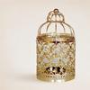 Iron Art Candle Holder Bird Cage Desktop Ornament Craft  Home Decoration