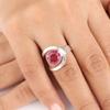 Pink Tourmaline Gemstone 925 Sterling Silver Jewelry Handcrafted Partywear Ring RR-68-13