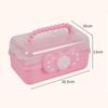 Foldable Hairpin Storage Box Large Capacity Hair Accessories Organizer  Children Girls