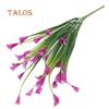 1 Bouquet 5 Branches Artificial Calla Lily Flower Wedding Table Plant Home Decor