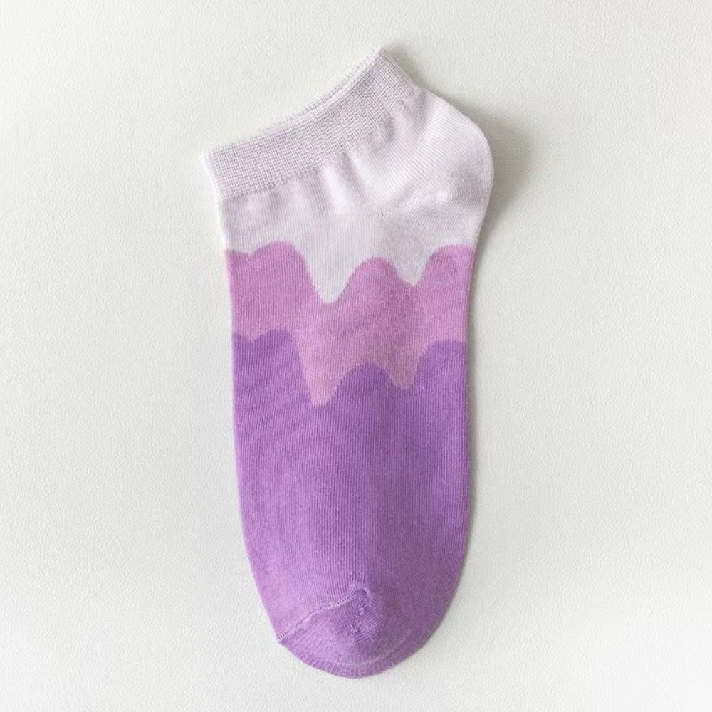 10Pairs Patchwork Boat Socks Women Bear Claw Ankle Tube Socks Comfortable Cartoon Short Socks  Sport