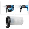 Rubber Impact Drill Dust Collector Cover White Rubber Electric Hammer Ash Bowl Collecting Device Tool