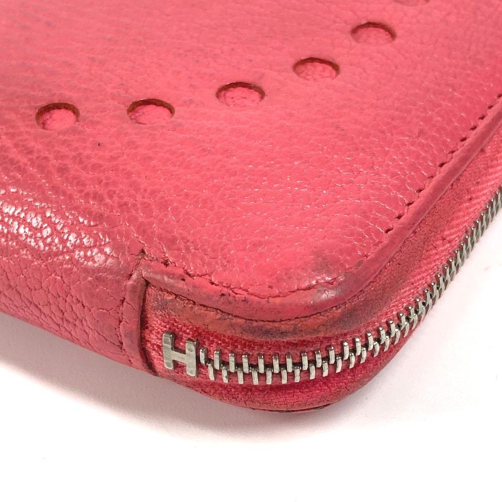 HERMES Punching logo Evelyne Azap Long Long wallet Zip Around Long Wallet