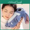 Cute Stitch Water Bag Plush Toy For Warm Hands Adorable Cartoon Style Gift Idea For Girls