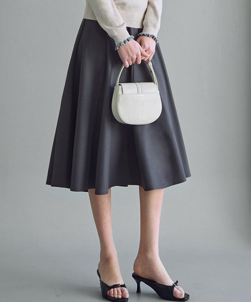 LUSIDA Abella Flare Long Skirt