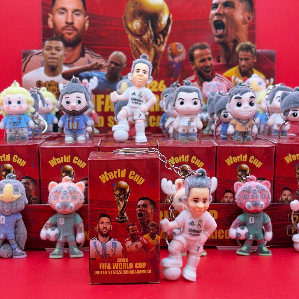 2026 FIFA World Cup USA Canada Mexico Plush Velvet Mascot Doll Kids Toy Collectible Blind Bag