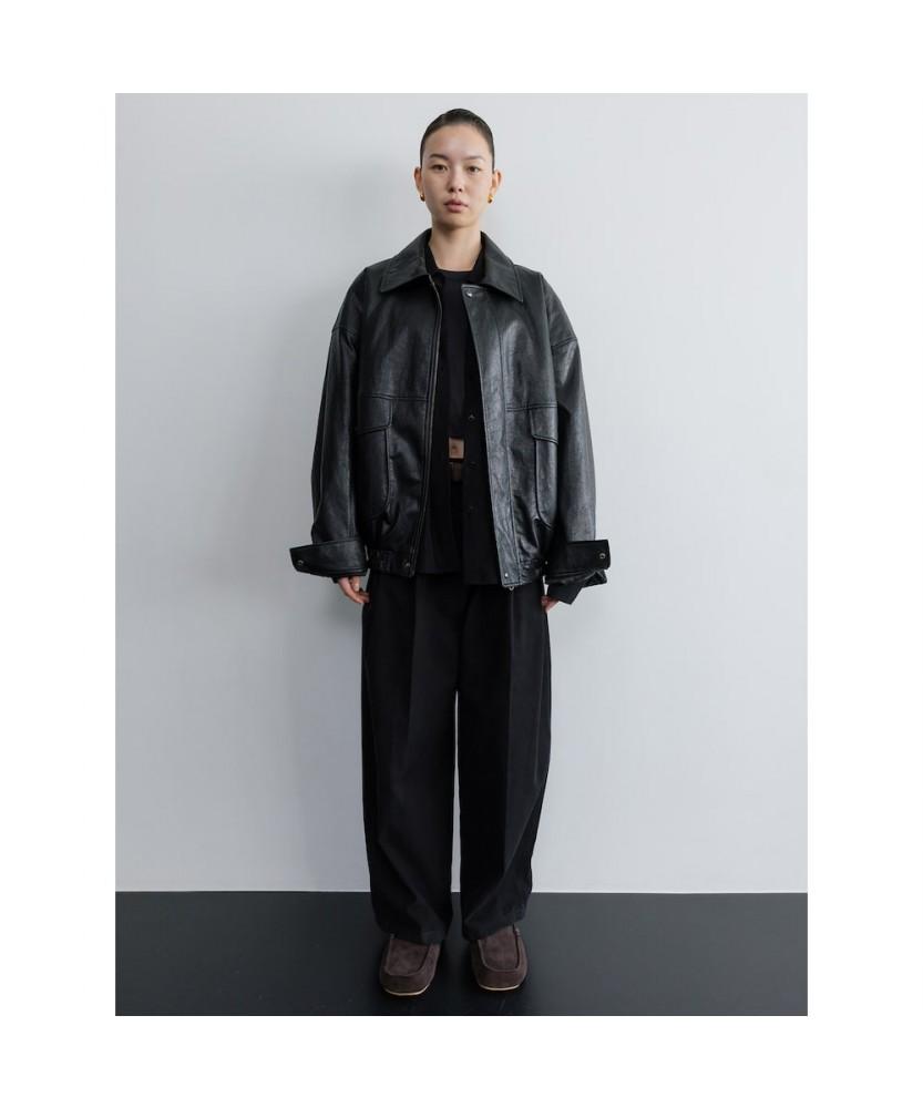 Diaepeocheo Over Tuck Pants Black (Ta5X21A015)