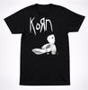 Korn Vintage Puppe Skizze T-Shirt Schwarz Nu Metal Band Grafik Unisex T-Shirt