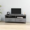 Day and Night - Day and Night HAMAR TV Cabinet Solid Dark Gray Pine Wood 106x40x40 Cm