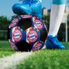 FC Bayern Munich Indoor Soccer Ball Colorful Machine Stitched PVC Size 5 Team Training Competition Ready Durable High-Bounce Cool Sports Gift