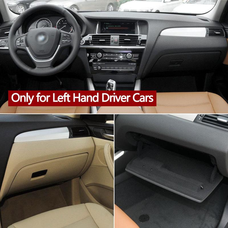 LHD Car Interior Front Console Black Beige Glove Box Door Lid Cover Lock Handle For BMW X3 X4 F25 F26 2011-2017 51166839000