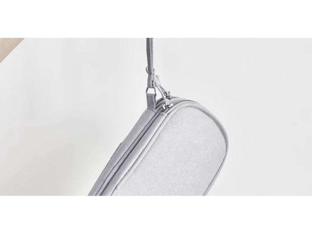 Portable Travel Essential: Data Cable, Power Bank, and Earphone Storage Bag