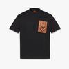 MCM Monogram Patch Pocket Organic Cotton T-Shirt Mhteamm07Bk