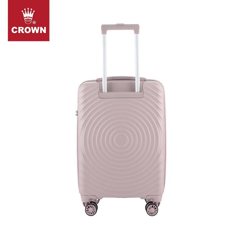 Crown Rose Pink 20-inch Hardside Spinner Carry-on Suitcase