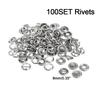 Fastener Kits FiveClaw Snap Button For Installing Clothes Metal Parts 9.5mm Dia Automatic For Shirts Backpacks Hats