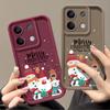 Merry Christmas Phone Case For Xiaomi Redmi Note 14 13 12 Pro Note 13 14 Pro Plus 5G 13 13C 4G 11 10 Pro Soft Silicone TPU Cover
