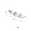 Ship Shape Ceramic Chopstick Rest New Household Stone Texture High End Hotel Utensils Solid High Aesthetic Creative Tableware