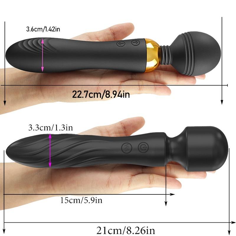 Magic Wand Vibrator Big Heads AV Body Massager G Spot Clitoris Stimulator Adult Sex Toys for Woman Female Masturbator