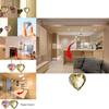Stunning Heart-shaped Crystal Sun Catcher Perfect For Graduation Housewarming Or Any Festive Occasion
