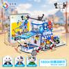 New Cat Streetscape Building Blocks Don't Move's My Territory Small Particles Assembled Model Toys  Decoration Children's Gift