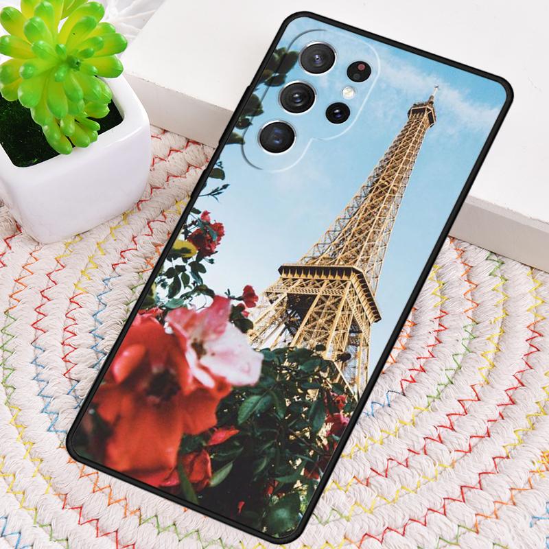 Red Aesthetic TPU Phone Case For Samsung Galaxy note 10 pro S26 S25 S24 S23 S22 Ultra Plus S21 FE S20 Shockproof Cover