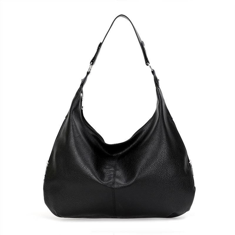 Винтажная женская сумка-тоут Commuter Bag Большая вместимость Premium Sense сумка через плечо чёрный