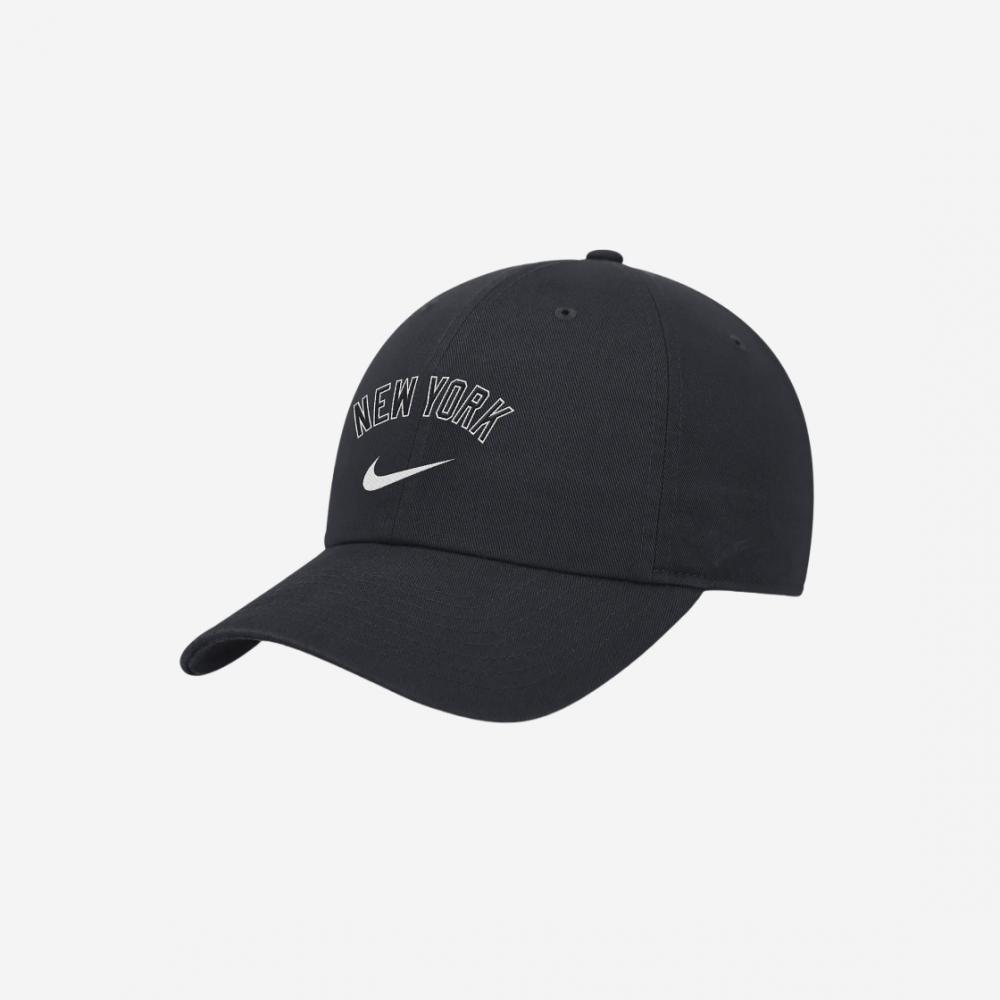 

Темно-синяя регулируемая кепка Nike Heritage 86 Wordmark Swoosh MLB New York Yankees