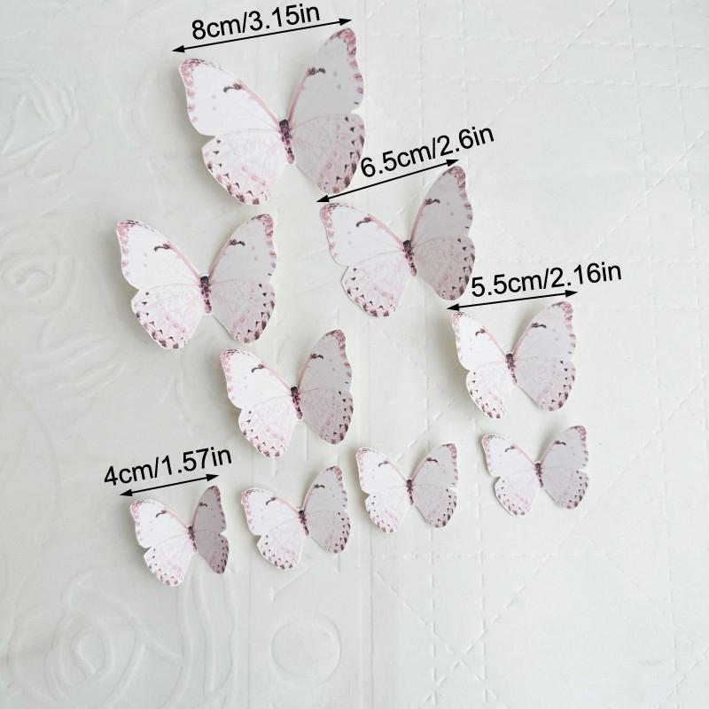 

Beautiful Butterfly Cake Decoration Butterflies For Cake Girl Happy Birthday Topper Mother S Day Decorating Party Supplies