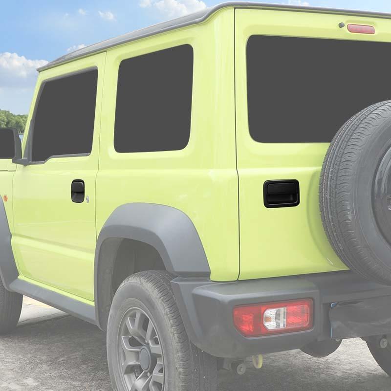 Car Door Tailgate Handle Shell Decoration Cover Stickers For Suzuki Jimny 2019 Up Exterior Accessories