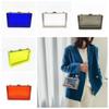 Storage Bag Acrylic Transparent Bag Summer Women Handbags Waterproof Banquet Crossbody Bag  Girls